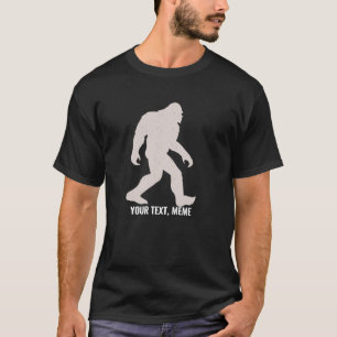 Create Your Own Funny Big Foot Fan Shirt