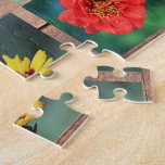 Create your own garden flowers photo collage jigsaw puzzle<br><div class="desc">Create your own garden flowers photo collage jigsaw puzzle
You can personalize it and add your most beautiful photos and text. Great fun !</div>