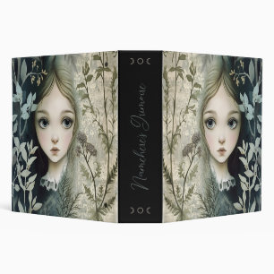Create Your Own Garden Maiden Floral Botanical Binder