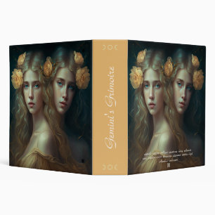 Create Your Own Gemini Sun Sign Zodiac Goddess Binder