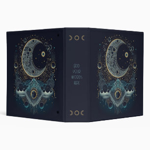 Create Your Own Geometric Celestial Moon Binder