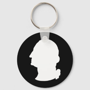 Create Your Own George Washington Silhouette Keychain