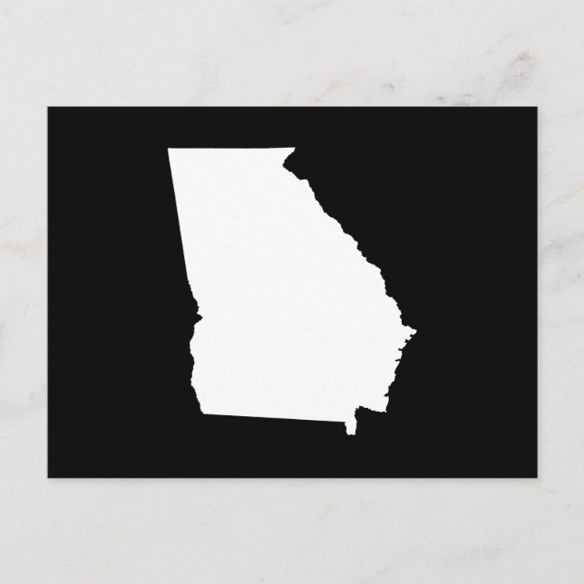 Create Your Own Georgia Moving Announcement Postcard (Front)