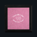 Create Your Own Gift Box<br><div class="desc">Background shown: Pink Vintage Burlap Texture

Create your own custom high quality stuff!

Customize this item with your own personalized text or redesign entirely from scratch by replacing our image with your own.</div>