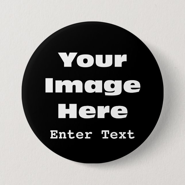 Create Your Own Gift Template 3 Inch Round Button (Front)