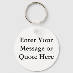 Create Your Own Gift Template Keychain