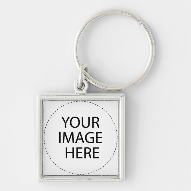♪♫♪ Create Your Own Gifts ~ Customize Blank Keychain (Front)
