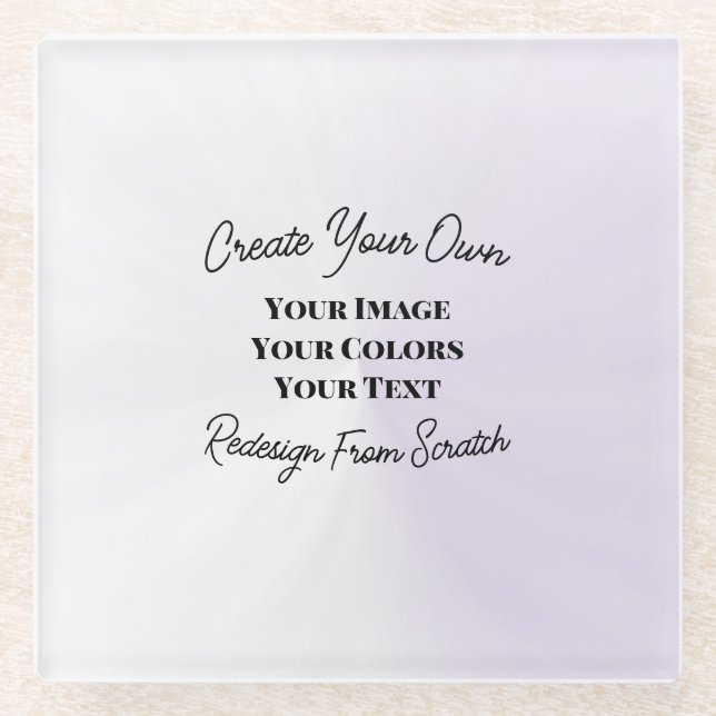 Create Your Own Glass Coaster (Front)
