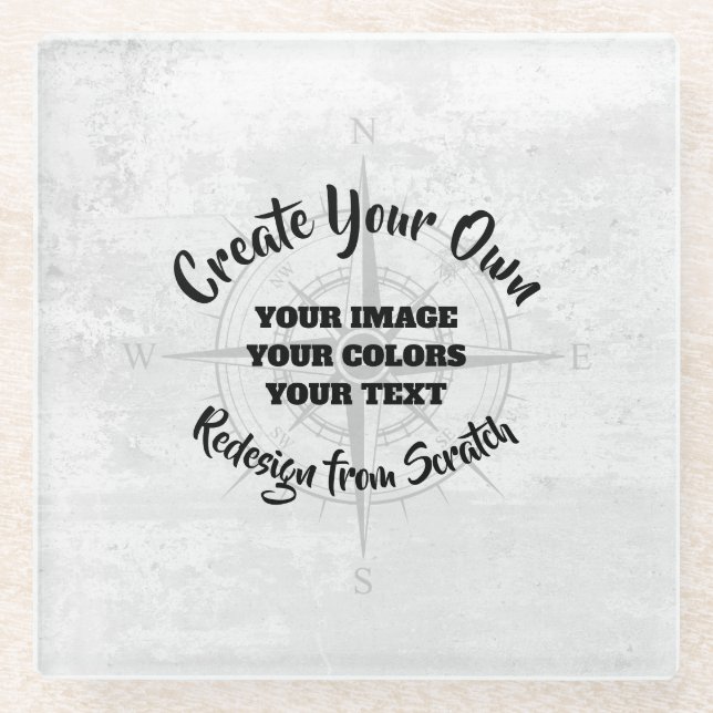 Create Your Own Glass Coaster (Front)