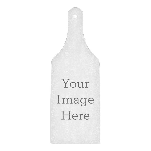 Create Your Own Glass Cutting Board 4.75" x 12.7" (Front)