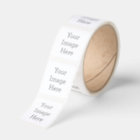 Create Your Own Glossy Round Sticker Roll