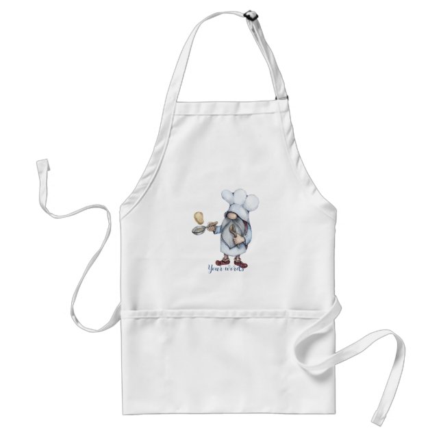 Create Your Own Gnome Pancake Flipper Standard Apron (Front)