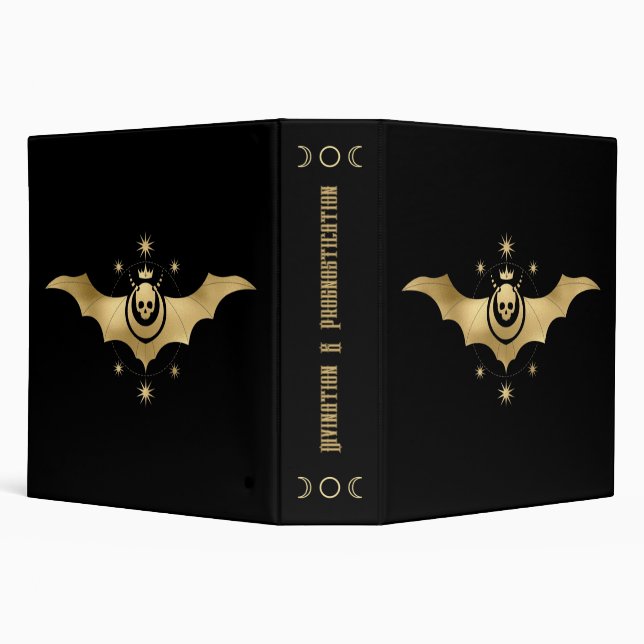 Create Your Own Gold Arcane Devil Tarot Binder (Background)