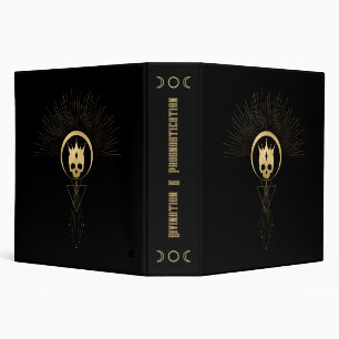 Create Your Own Gold Arcane Emporer Tarot Binder