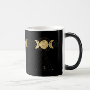 Create Your Own Gold Arcane High Priestess Tarot Magic Mug