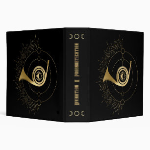 Create Your Own Gold Arcane Judgment Tarot Binder