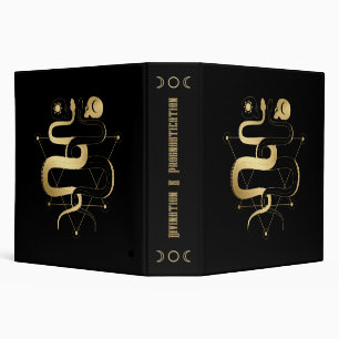 Create Your Own Gold Arcane Lovers Tarot Binder