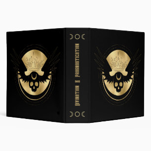 Create Your Own Gold Arcane Temperance Tarot Binder