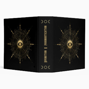 Create Your Own Gold Arcane Wheel Tarot Binder