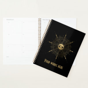 Create Your Own Gold Arcane Wheel Tarot Planner