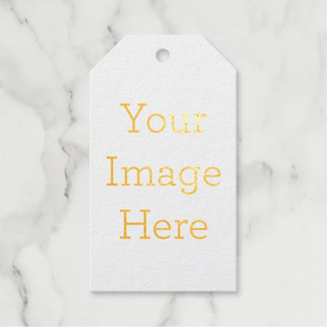 Luggage Foil Gift Tag (Front)