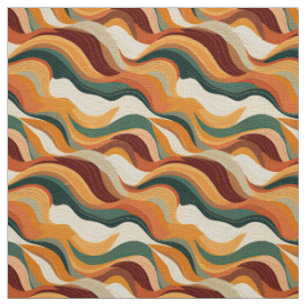 Create Your Own Golden Summer Heat Waves Fabric
