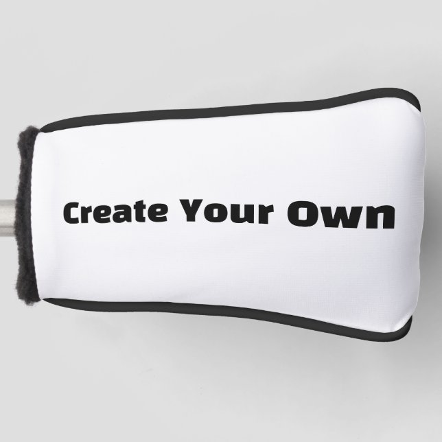 Create Your Own  Golf Head Cover (Front)