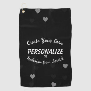 Create Your Own Golf Towel