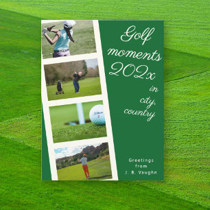 Create your own golf vacation photo Postcard