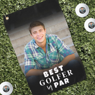 Create Your Own Golfer Photo Golf Towel