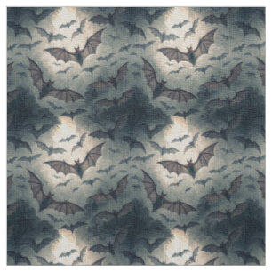 Create Your Own Gothic Bats Moonlight Fabric