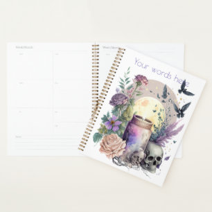 Create Your Own Gothic Roses Planner
