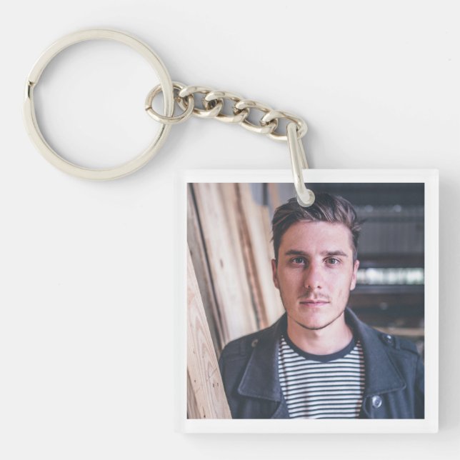 Create Your Own Graduate Photo Keychain (Front)