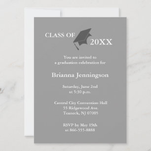 Create Your Own Graduation Invitation 5