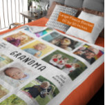 Create Your Own Grandparents Photo Collage Large Fleece Blanket<br><div class="desc">Personalized Large Fleece Blanket Photo Collage Create a heartwarming gift that grandparents will cherish forever with our Personalized Fleece Blanket Photo Collage. This beautifully crafted blanket allows you to turn 12 of your favourite family photos into a unique keepsake, celebrating the special bond between loved ones. Features: Customizable Design: Add...</div>