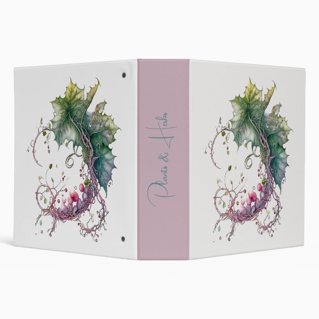 Create Your Own Grapevine Moon Wreath Binder (Background)
