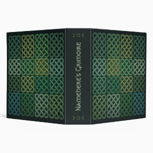 Create Your Own Green Lover's Knot Celtic Knotwork Binder