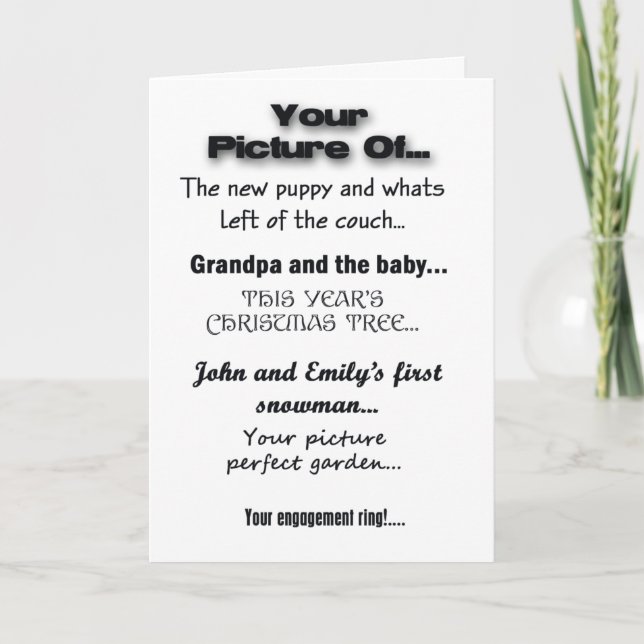 Create Your Own Greeting Card V (Front)