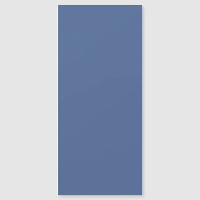  Create Your Own grey blue Magnetic Card (Front)