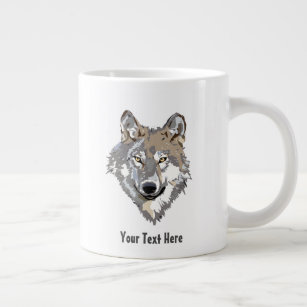 Create Your Own Grey Wolf Specialty Coffee Mug