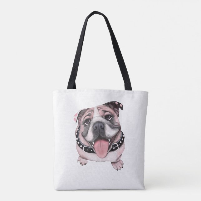 Create Your Own Grocery Shopping Travel Tote Bag (Back)