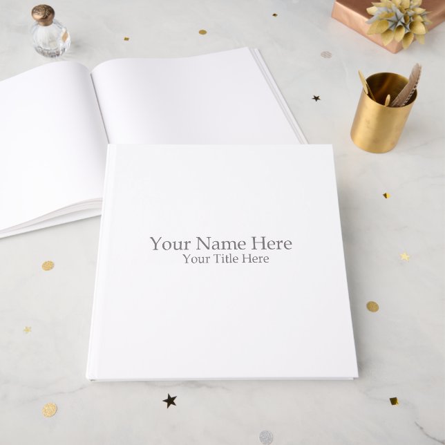 Create Your Own Guest Book (Front Open)