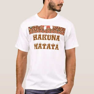 Create Your Own Hakunamatata Basic TShirt Template