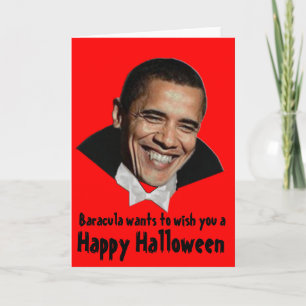 Create Your Own Halloween Card: Baracula Card