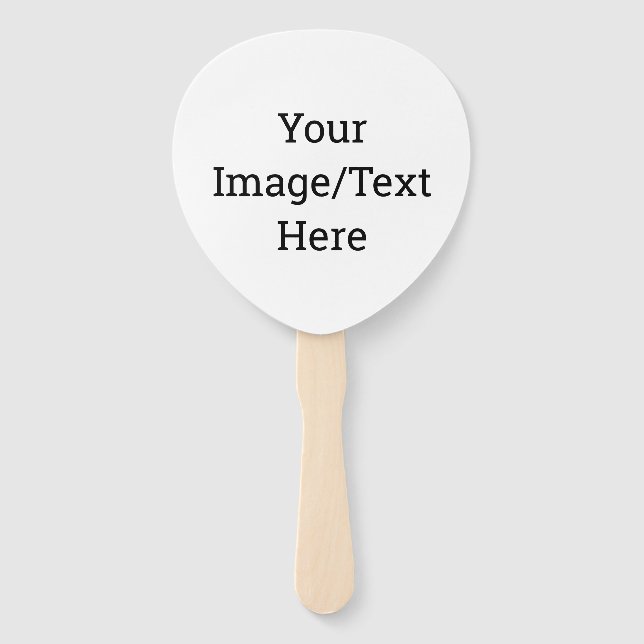Create Your Own  Hand Fan (Front)