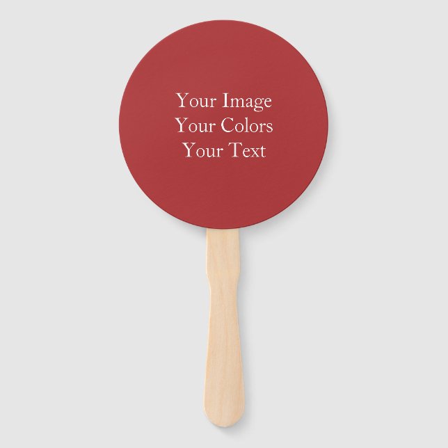 Create Your Own Hand Fan (Front)