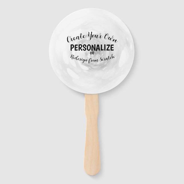 Create Your Own Hand Fan (Front)