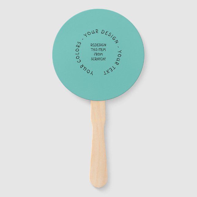 Create Your Own Hand Fan (Front)