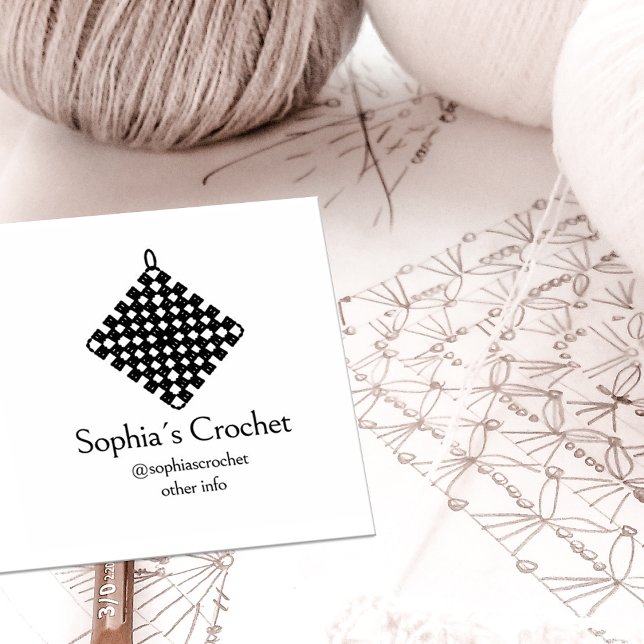 Create Your Own Handmade Crochet Rubber Stamp (Creator Uploaded)