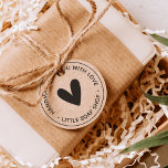 Create Your Own Handmade Heart Rubber Stamp<br><div class="desc">Simple create your own rubber stamp with big heart in the centre with circular text around the heart.</div>